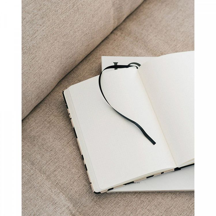 Premium A5 Notebook Faux Leather KOKONOTE LUXE Midnight Dahlia