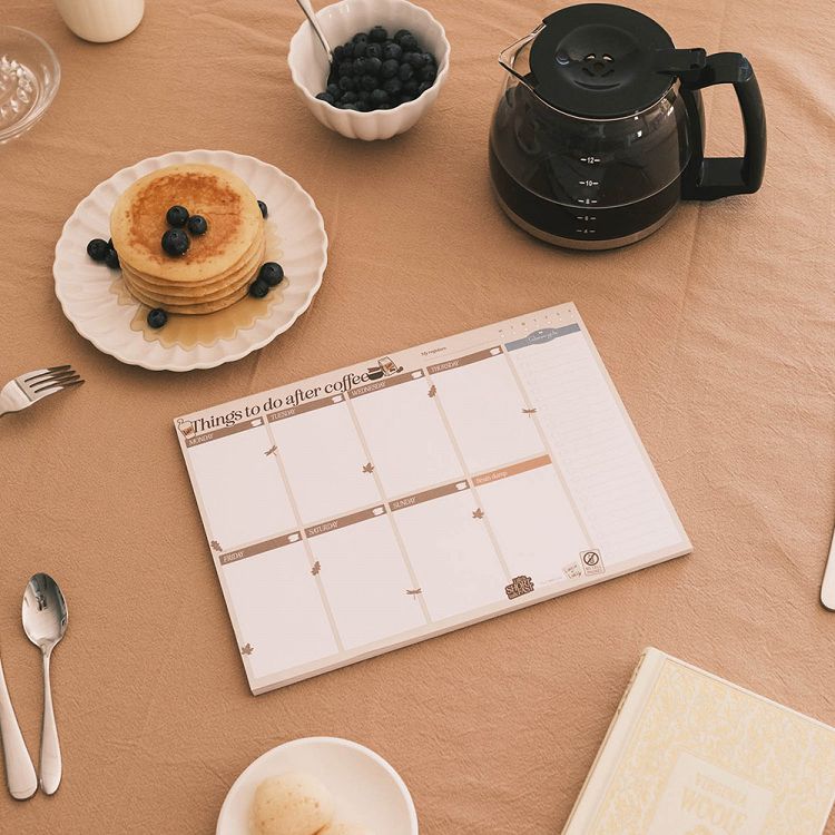 Weekly Planner Notepad with 54s A4/21Χ29cm KOKONOTE GILMORE GIRLS
