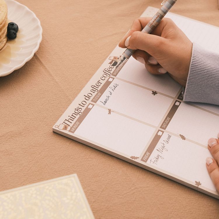 Weekly Planner Notepad with 54s A4/21Χ29cm KOKONOTE GILMORE GIRLS