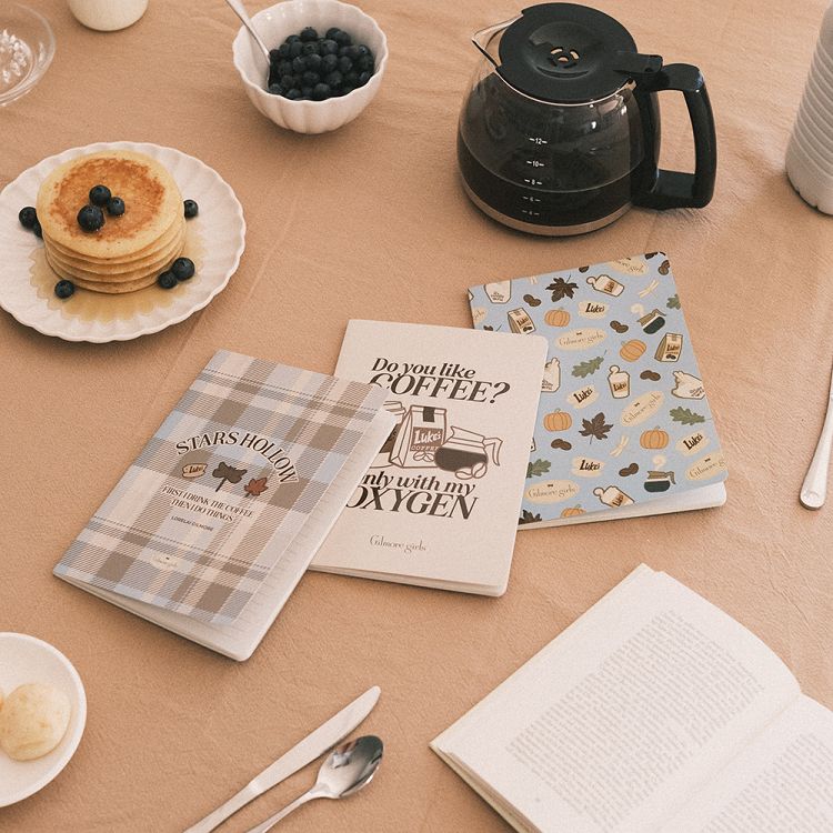 Pack of 3 Notebooks Α5 KOKONOTE GILMORE GIRLS