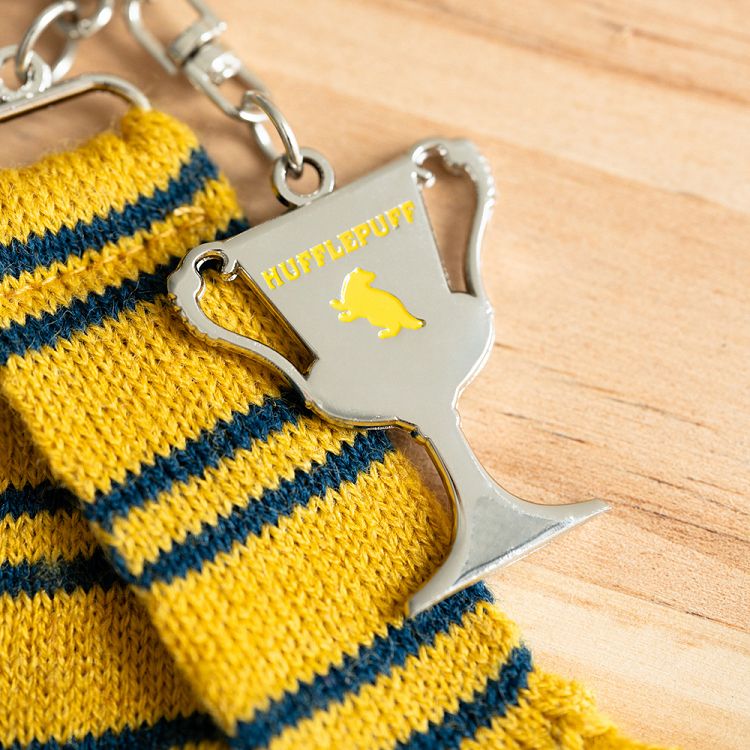 Μπρελόκ 12εκ με Κασκόλ HARRY POTTER Hufflepuff