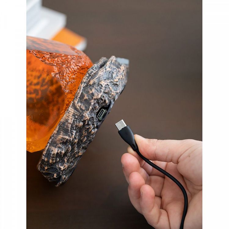 Portable Light Lamp 13cm JURASSIC PARK Amber