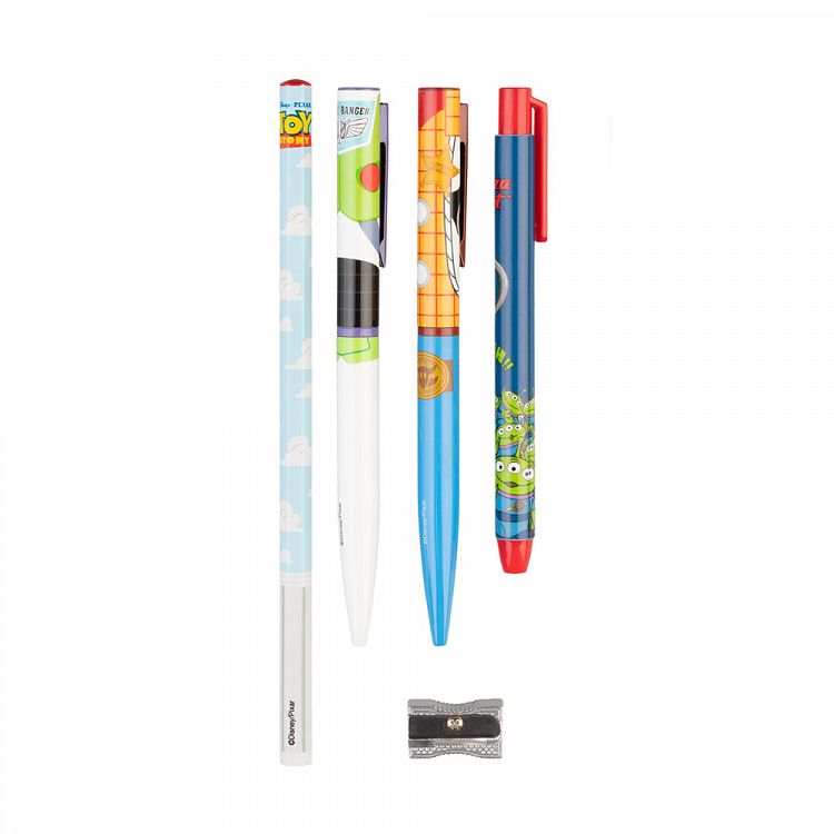 Pencil Case 18cm with Stationery Set DISNEY PIXAR TOY STORY