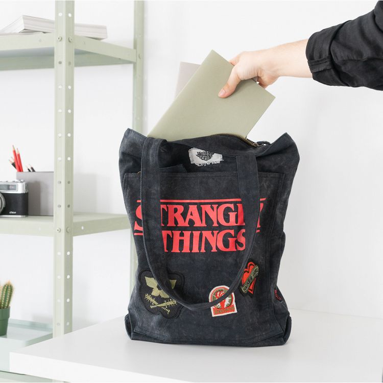 Premium Totebag Ecofriendly STRANGER THINGS