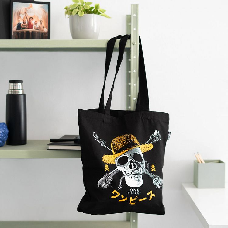 Ecofriendly Totebag NETFLIX ONE PIECE Jolly Roger