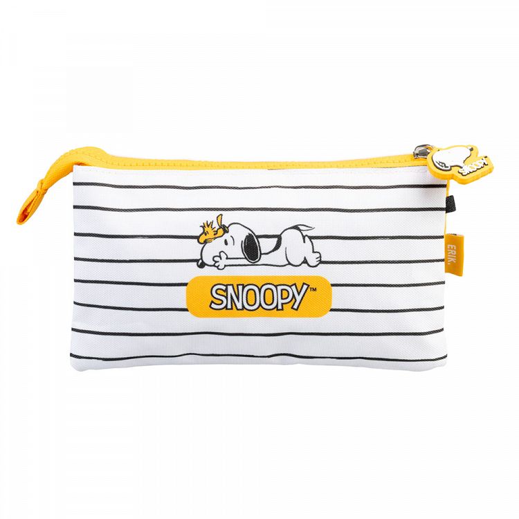 Triple Pencil case 22cm SNOOPY Lazy Days