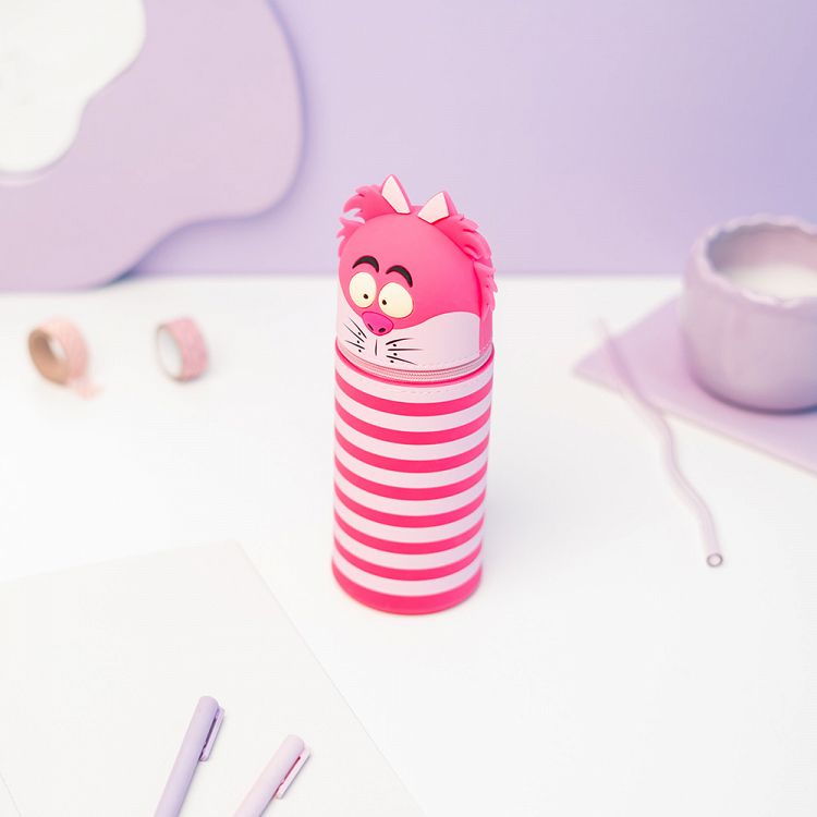 3D Pencil Case 18cm DISNEY Alice in Wonderland Cheshire Cat