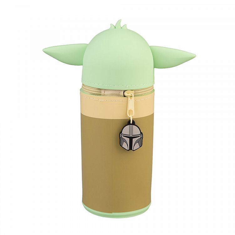 Κασετίνα Σιλικόνης 3D 18εκ STAR WARS THE MANDALORIAN AND GROGU The Child Grogu