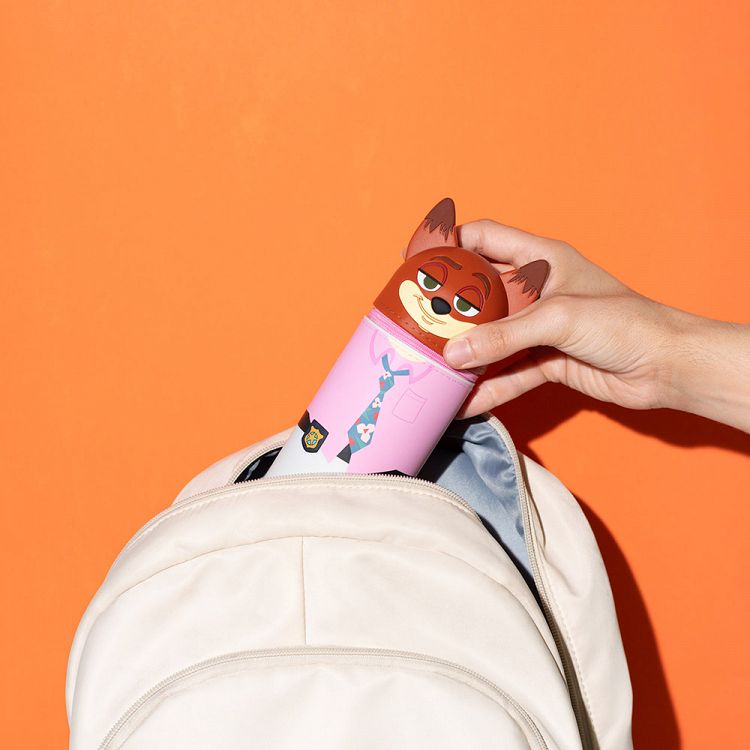 Κασετίνα Σιλικόνης 3D 18εκ DISNEY Zootropolis 2 Nick Wilde
