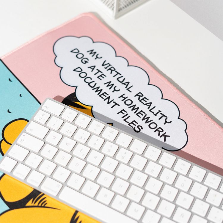 Gaming Pad XL 35Χ80cm GARFIELD