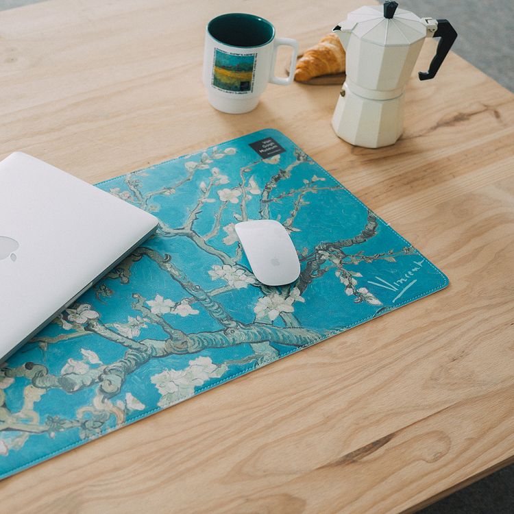 Gaming Pad / Σουμέν XL 60Χ35εκ VAN GOGH MUSEUM Vegan Leather