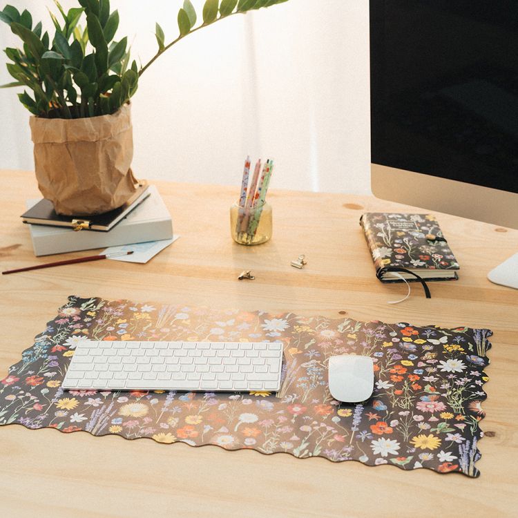 Mouse Pad XL 60Χ35cm SLEEPLESS GARDEN Vegan Leather
