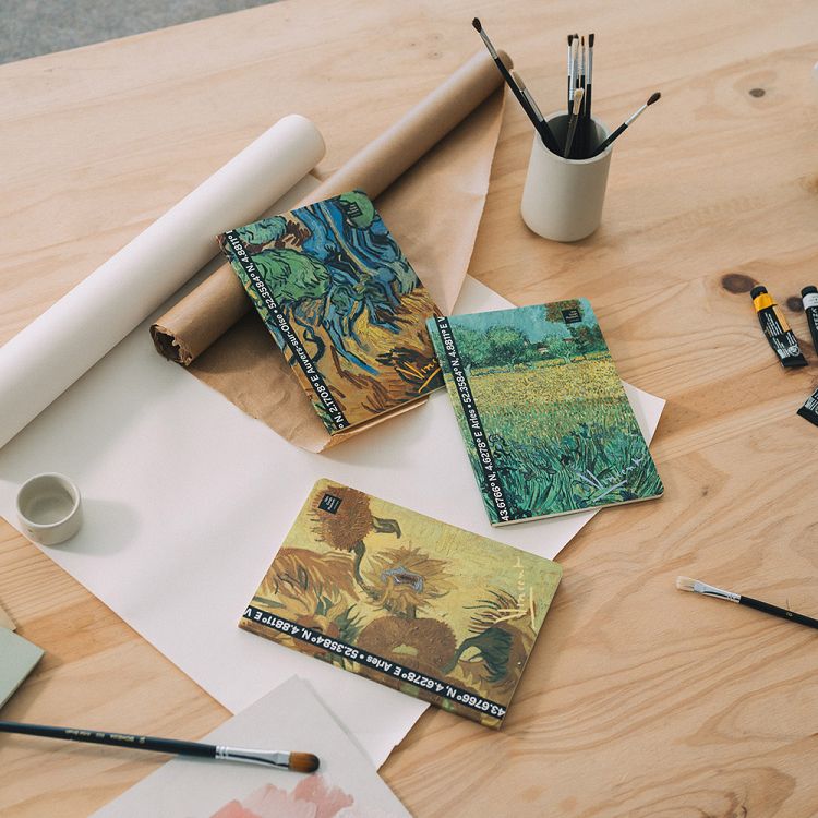 Pack of 3 Notebooks Α5/15X21 VAN GOGH MUSEUM