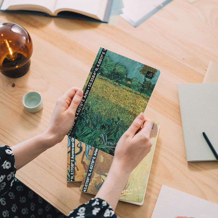 Pack of 3 Notebooks Α5/15X21 VAN GOGH MUSEUM