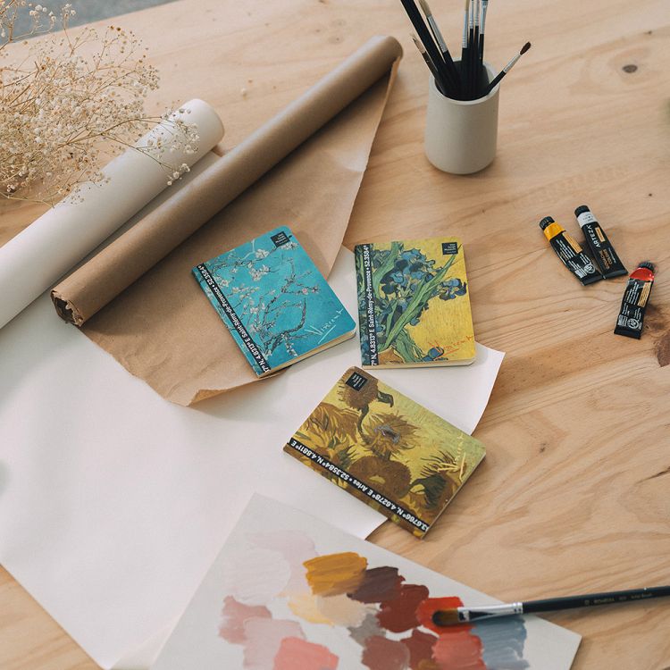 Pack of 3 Notebooks Α6/10X15 VAN GOGH MUSEUM