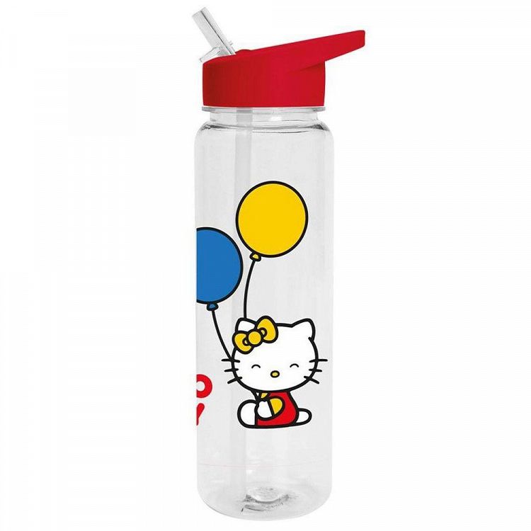 Plastic Bottle with Strap 500ml HELLO KITTY Balloons