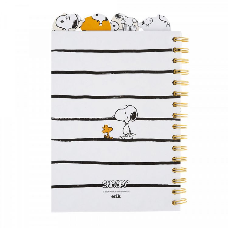 Project Spiral Notebook Α5/15X21 80s SNOOPY Lazy Days