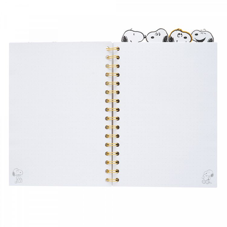 Project Spiral Notebook Α5/15X21 80s SNOOPY Lazy Days