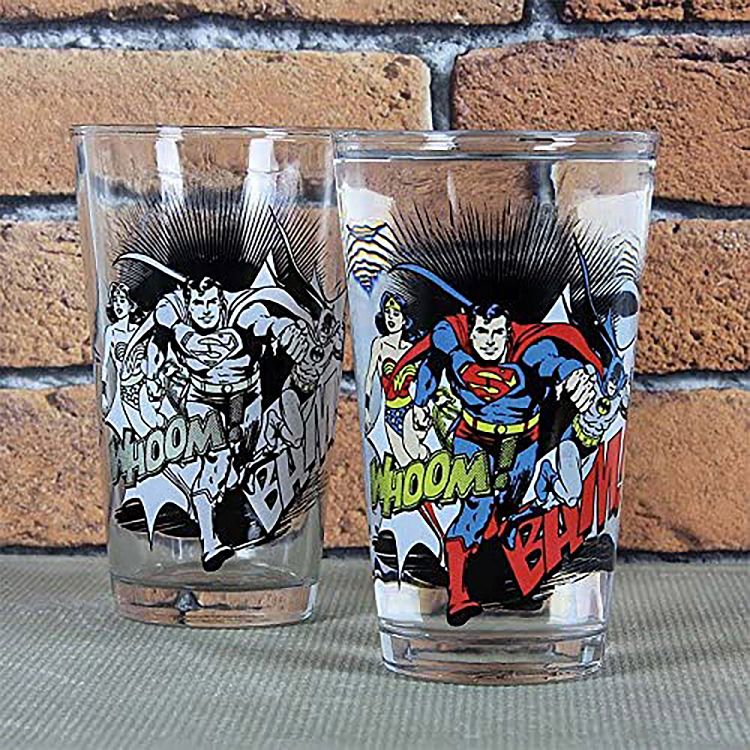 Heat Changing Glass 450ml DC COMICS