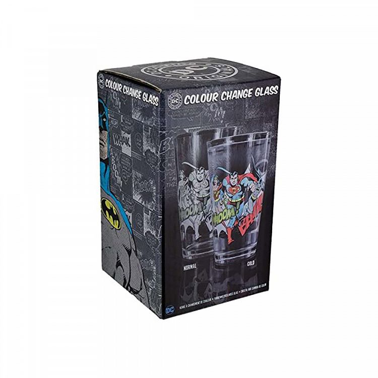 Heat Changing Glass 450ml DC COMICS