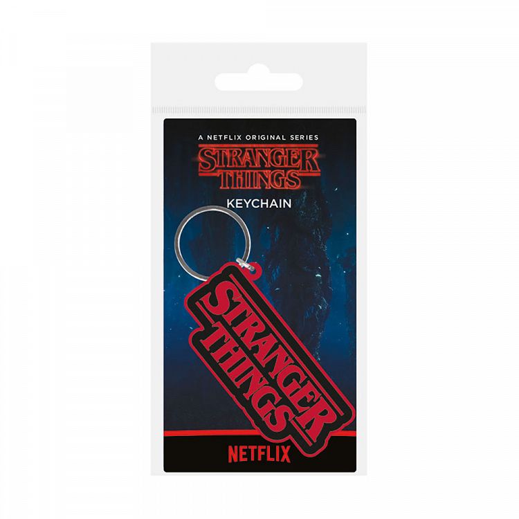 Μπρελόκ PVC STRANGER THINGS Logo