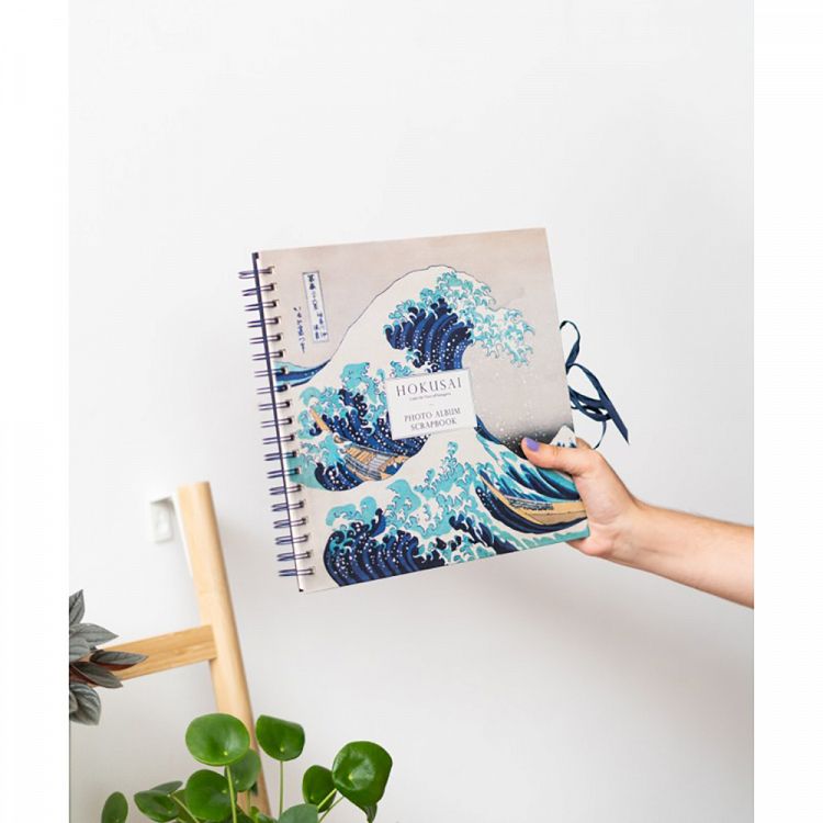 Scrapbook Photo Album 25X25cm 40 Sheets HOKUSAI