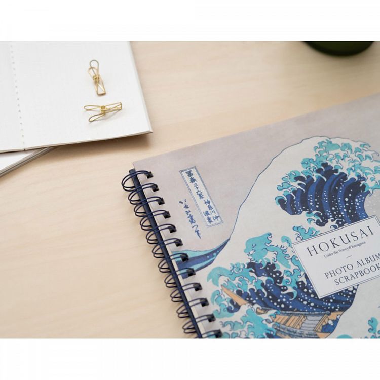 Scrapbook Photo Album 25X25cm 40 Sheets HOKUSAI