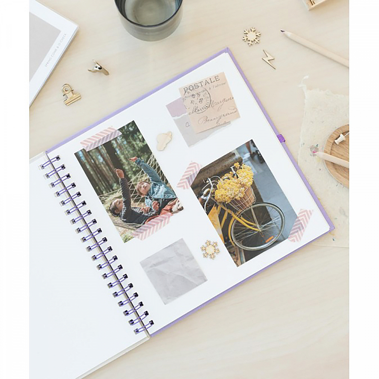Φωτο-Άλμπουμ Scrapbook 25X25εκ 40 Φύλλα BOTANICAL Wild Flowers by Kokonote