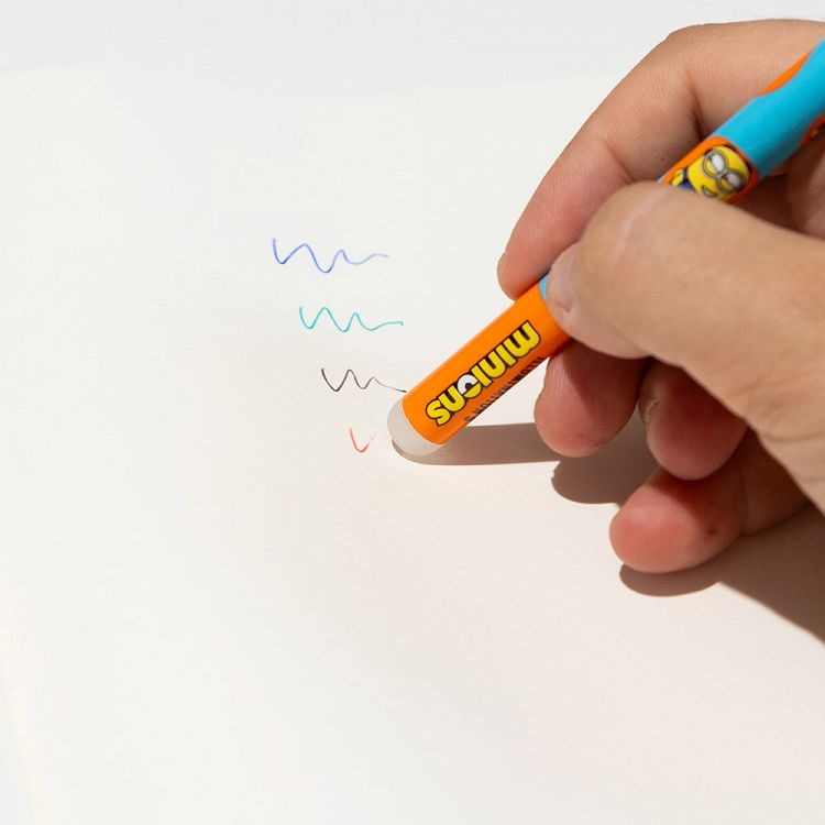 Erasable Pens 4 Colors Set of 4 pieces MINIONS
