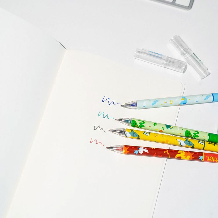 Erasable Pens 4 Colors Set of 4 pieces HARRY POTTER