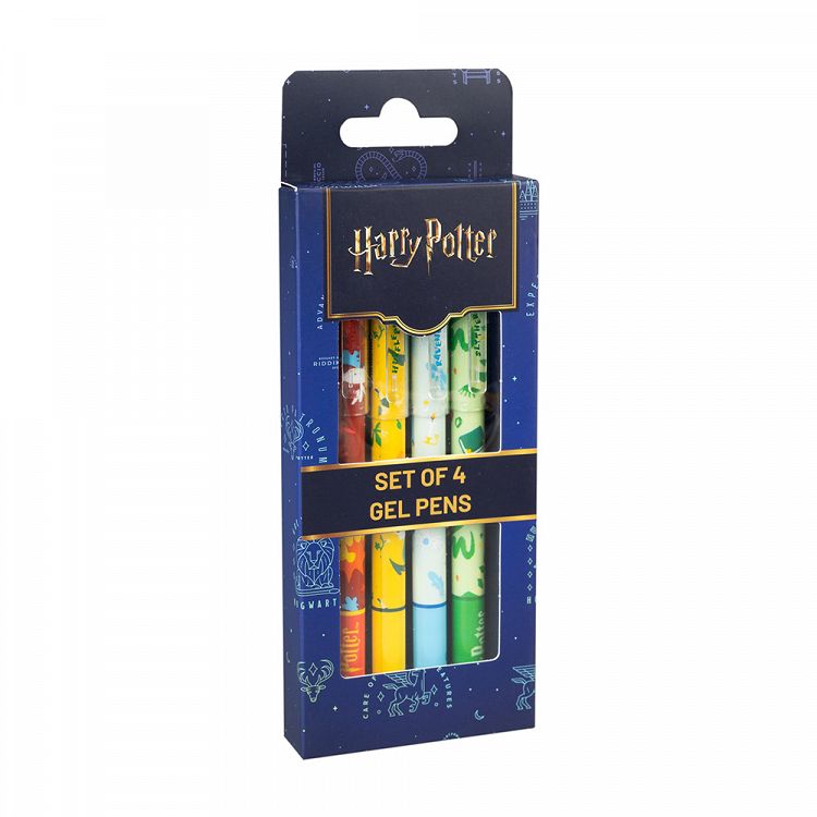 Erasable Pens 4 Colors Set of 4 pieces HARRY POTTER