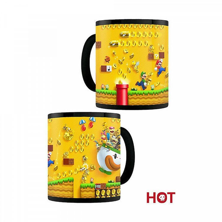 Κούπα με Αλλαγή Θερμότητας Super Mario Gold Coin Rush