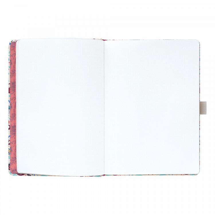 Premium Notebook A5 with 96sh of 100gr and Pen FRIDA KAHLO Viva La Vida