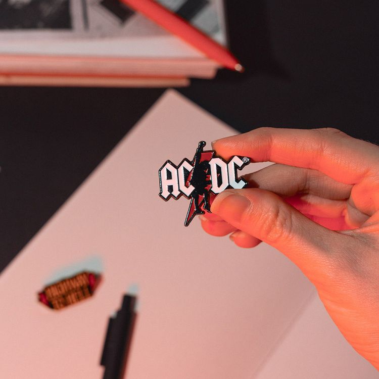 4 Badge Pack AC/DC