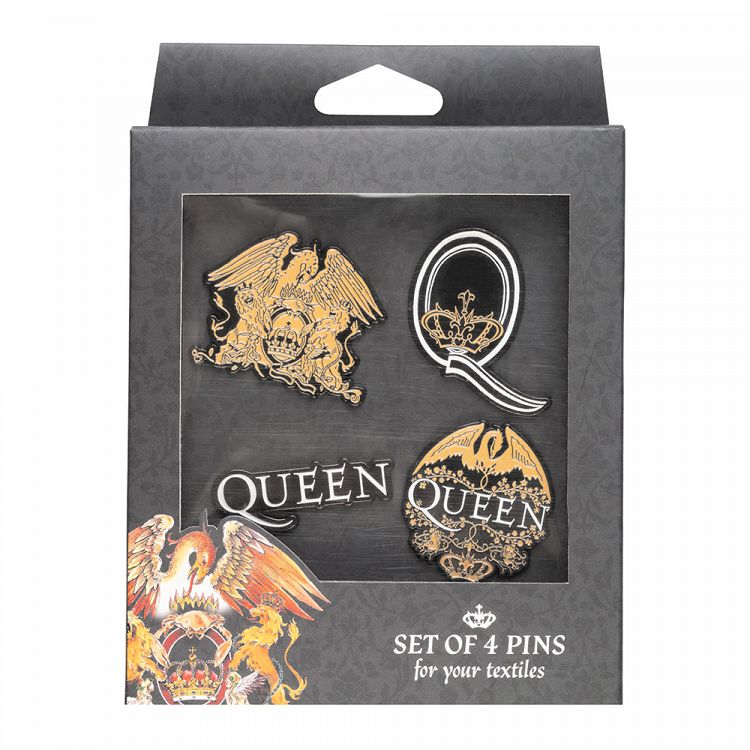 4 Badge Pack QUEEN