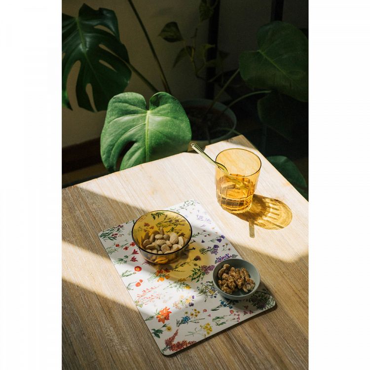 Set of 4 table mats BOTANICAL Wild Flowers by Kokonote