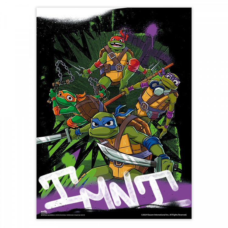 Σετ με 2 Μίνι-Αφίσες 38Χ52εκ TEENAGE MUTANT NINJA TURTLES