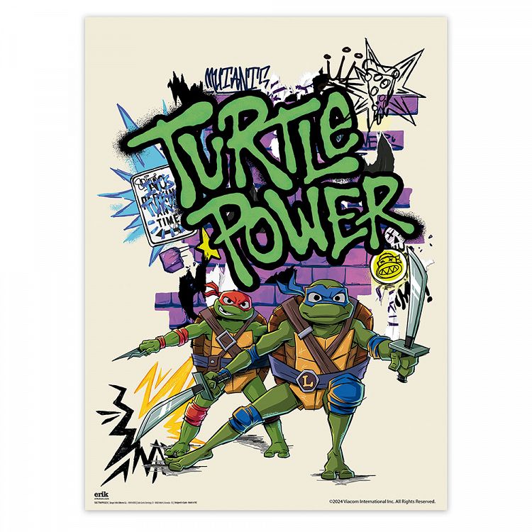 Σετ με 2 Μίνι-Αφίσες 38Χ52εκ TEENAGE MUTANT NINJA TURTLES