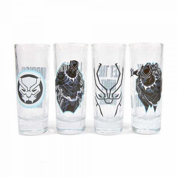 Σετ 4 Σφηνοπότηρα 100ml MARVEL Black Panther