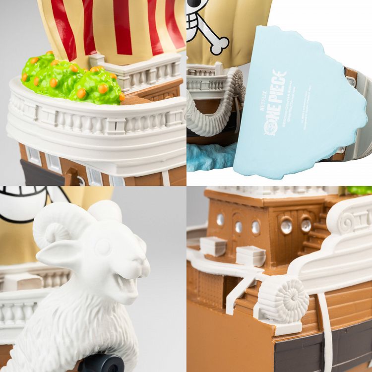 Set of 2 Resin Bookends 20cm NETFLIX ONE PIECE