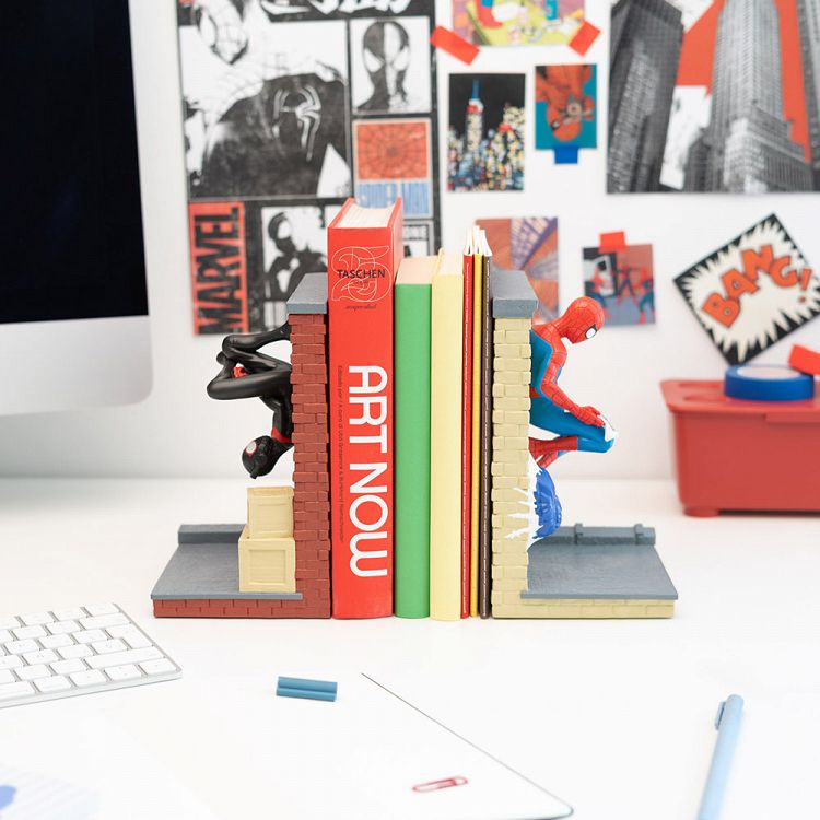 Set of 2 Resin Bookends MARVEL SPIDERMAN