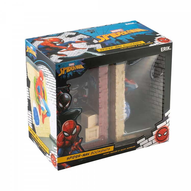 Set of 2 Resin Bookends MARVEL SPIDERMAN