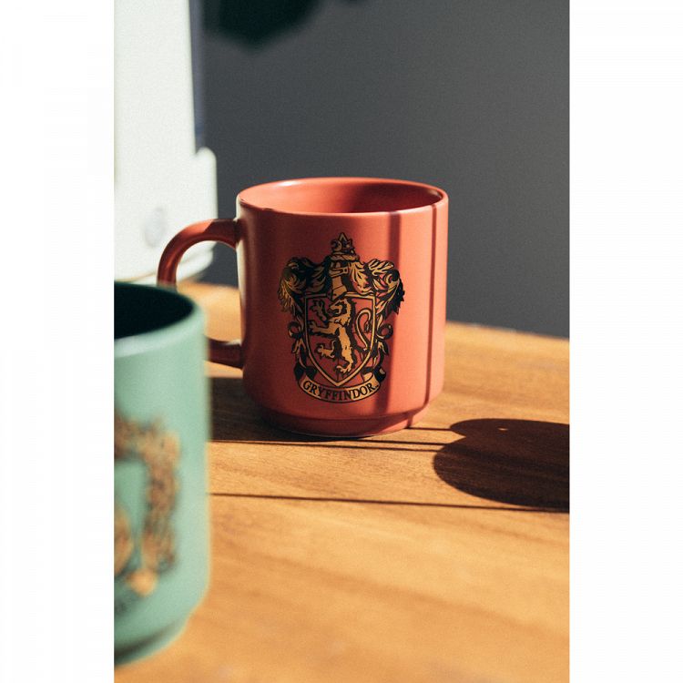 4 Mugs Set in Metallic Display HARRY POTTER