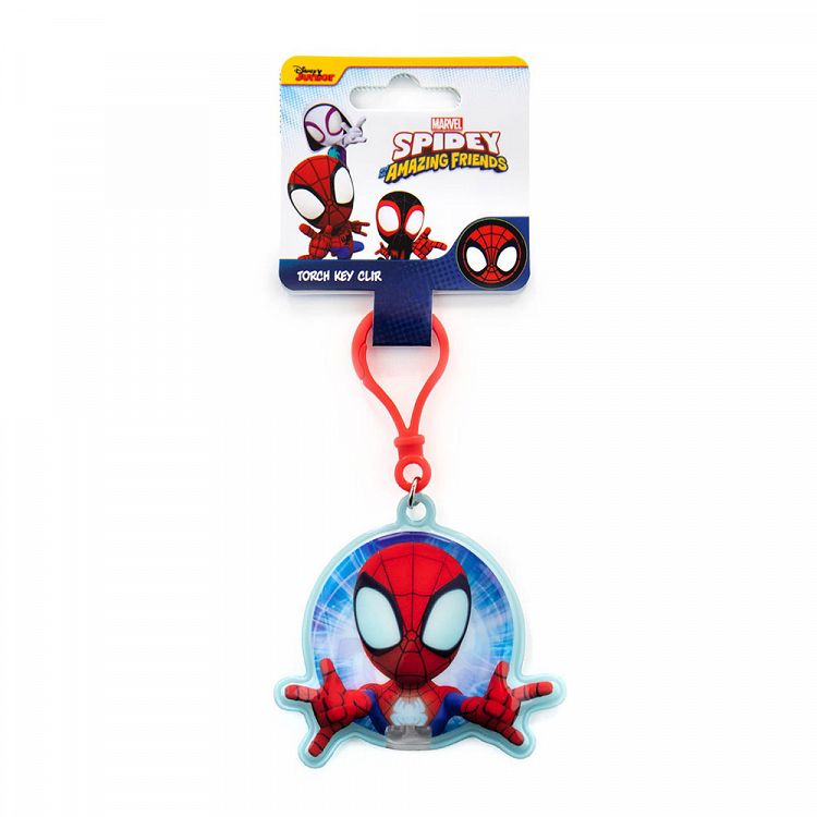 Μπρελόκ με Φωτάκι MARVEL SPIDEY and His Amazing Friends Glow Webs