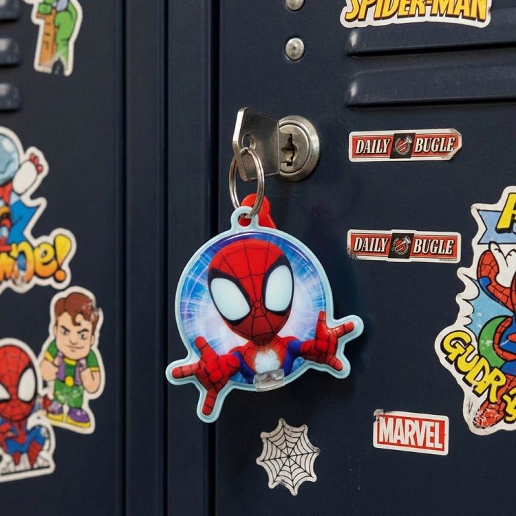 Μπρελόκ με Φωτάκι MARVEL SPIDEY and His Amazing Friends Glow Webs