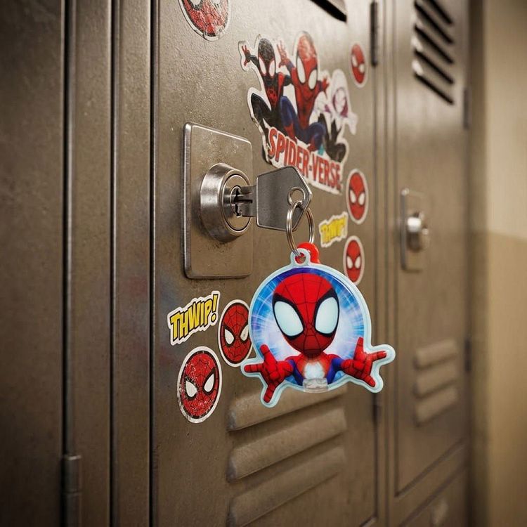 Μπρελόκ με Φωτάκι MARVEL SPIDEY and His Amazing Friends Glow Webs