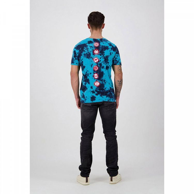 Men's Tie Dye T-Shirt MARVEL Icon