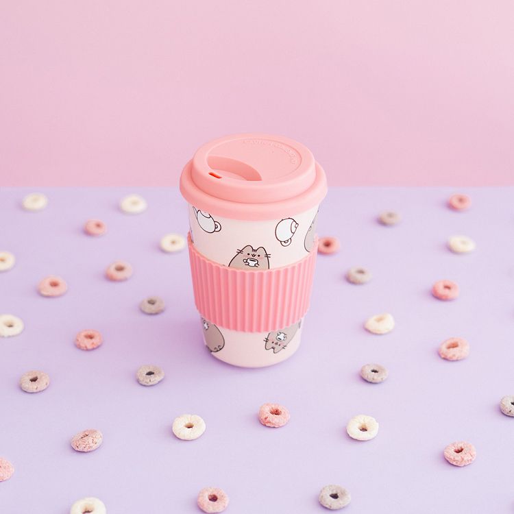 Ceramic Travel Mug 400ml PUSHEEN Moments Collection