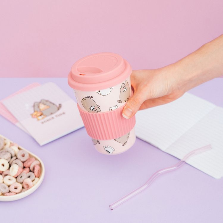 Ceramic Travel Mug 400ml PUSHEEN Moments Collection