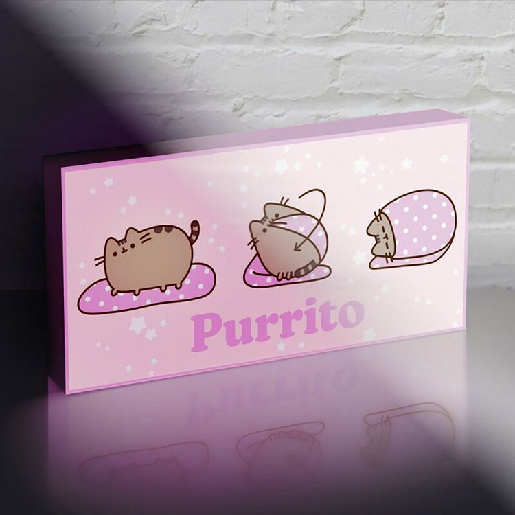 Canvas Light Lamp PUSHEEN Purrito